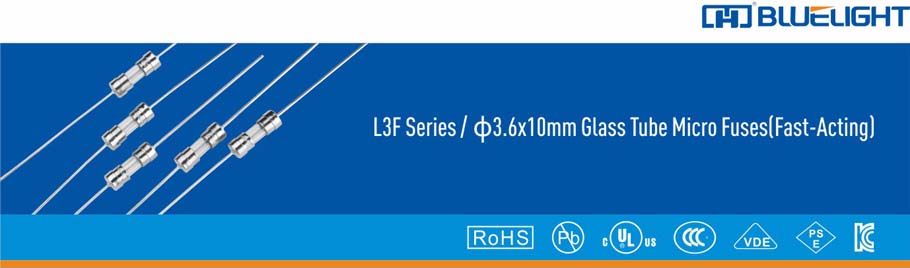 L3F系列/Φ3.6X10玻璃管快断保险丝(图1)